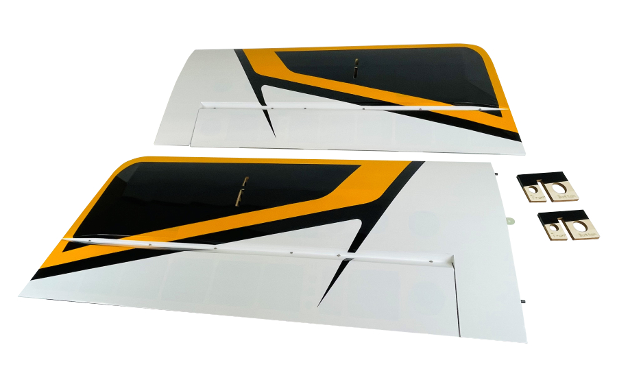Flex Innovations MAMBA 120 BOTTOM WING SET (YELLOW)