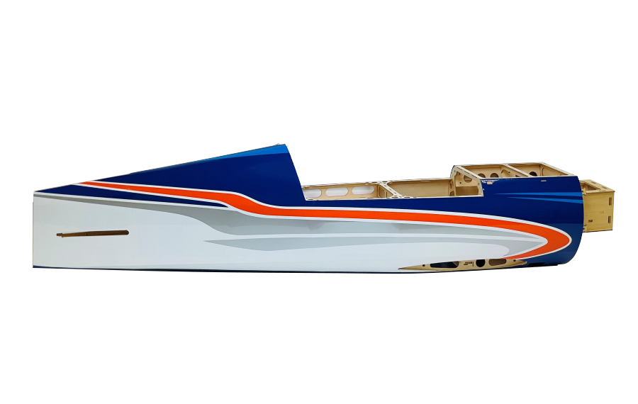 Flex Innovations MAMBA 70CC FUSELAGE W/O HATCHES, BLUE