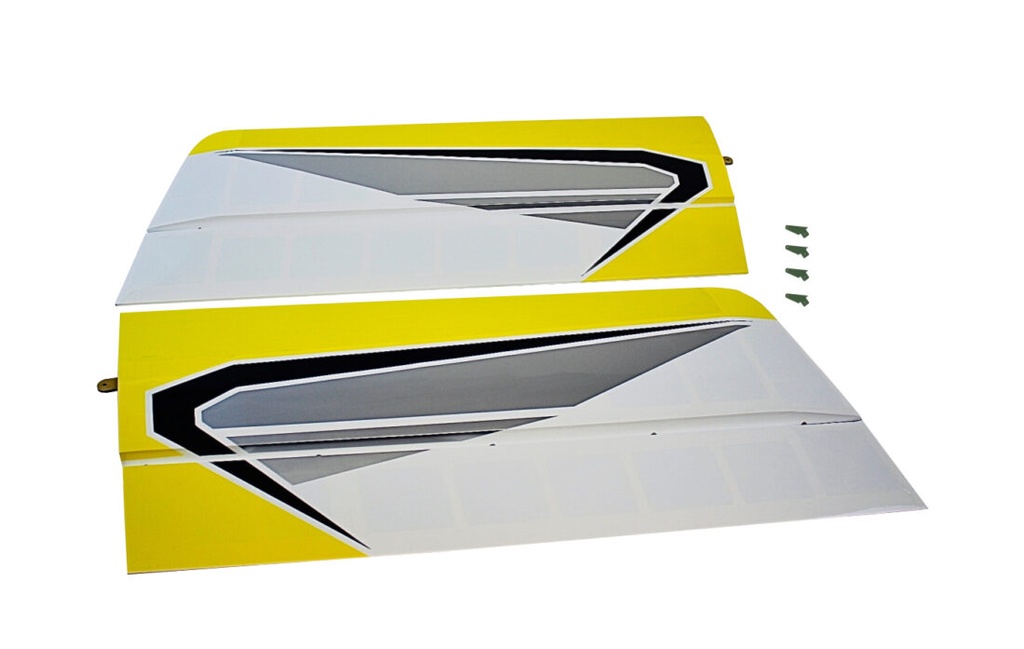 Flex Innovations MAMBA 70CC TOP WING SET, YELLOW