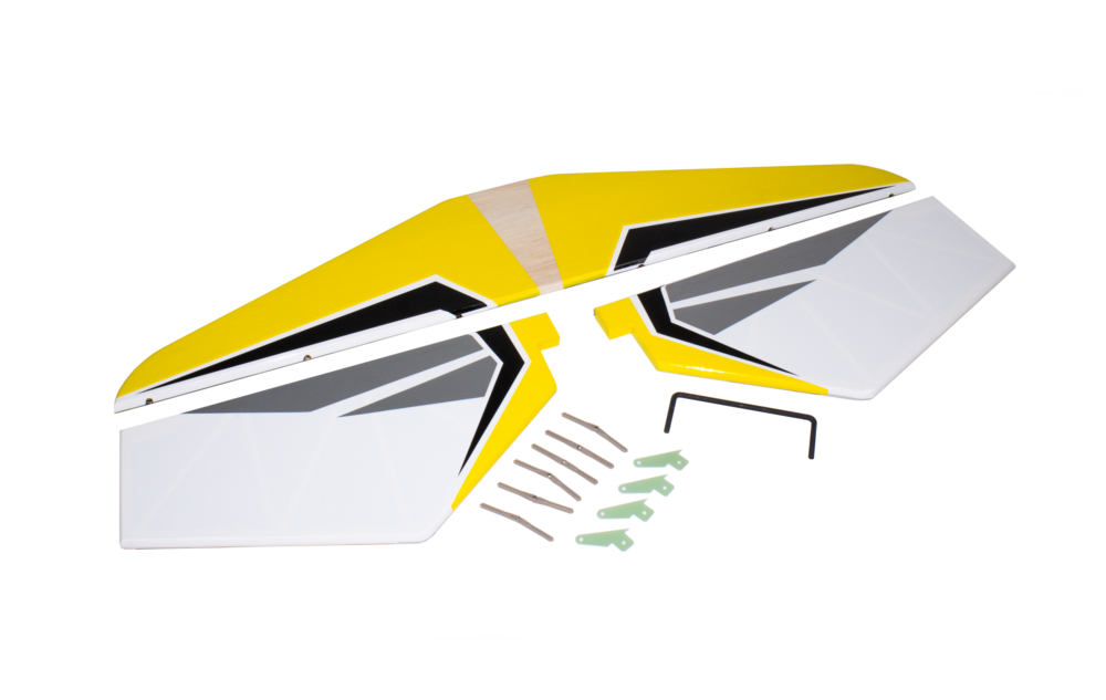 Flex Innovations MAMBA 70CC HORIZONTAL STAB W/ELEVATORS, YELLOW