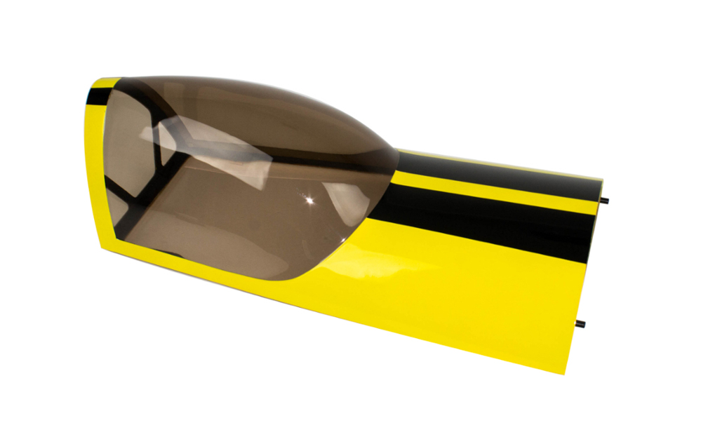 Flex Innovations MAMBA 70CC CANOPY HATCH, YELLOW