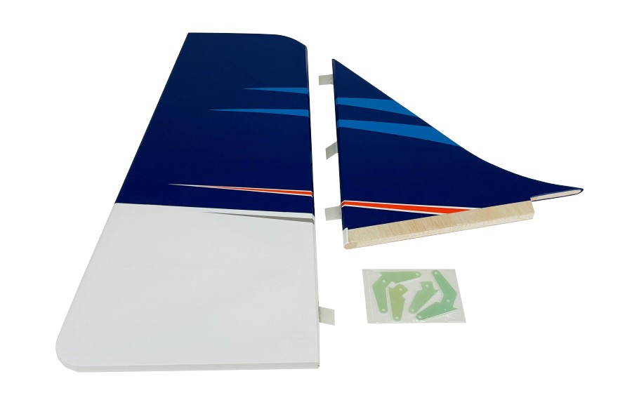 Flex Innovations MAMBA 70CC VERTICAL STABILIZER W/RUDDER, BLUE