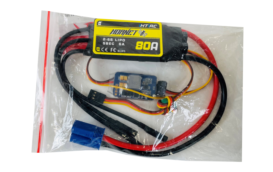 Flex Innovations HTRC 80A ESC W/7.4V-8A UBEC