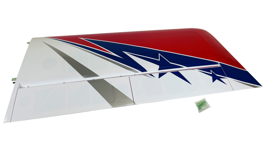 Flex Innovations RV-8 70CC FLS RIGHT WING, (RED/BLUE)