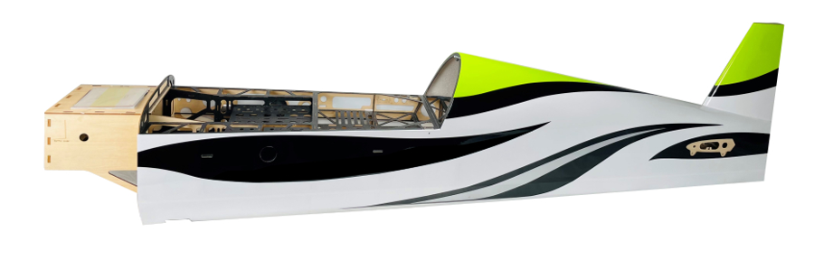 Flex Innovations EDGE 540 120CC GREEN FUSELAGE WITHOUT CANOPY/HATCHES