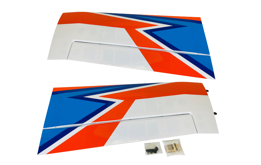 Flex Innovations ULTIMATE 70CC TOP WING SET, ORANGE
