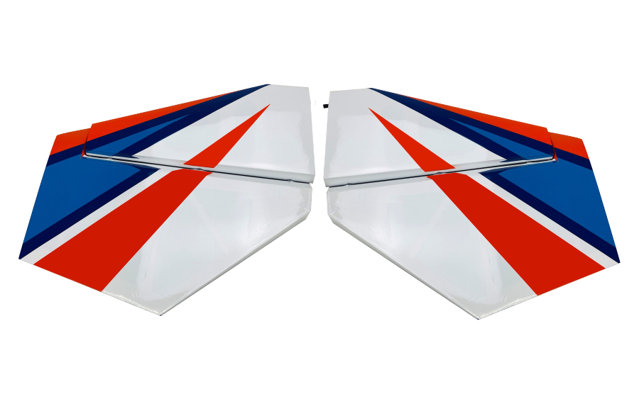 Flex Innovations ULTIMATE 70CC HORIZONTAL STABILIZER W/ELEVATORS, ORANGE