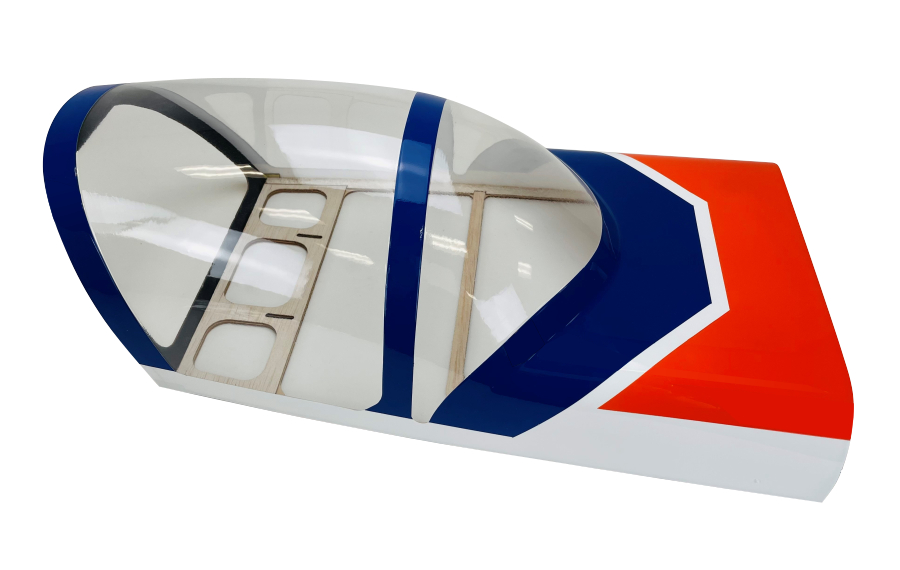 Flex Innovations ULTIMATE 70CC CANOPY HATCH, ORANGE