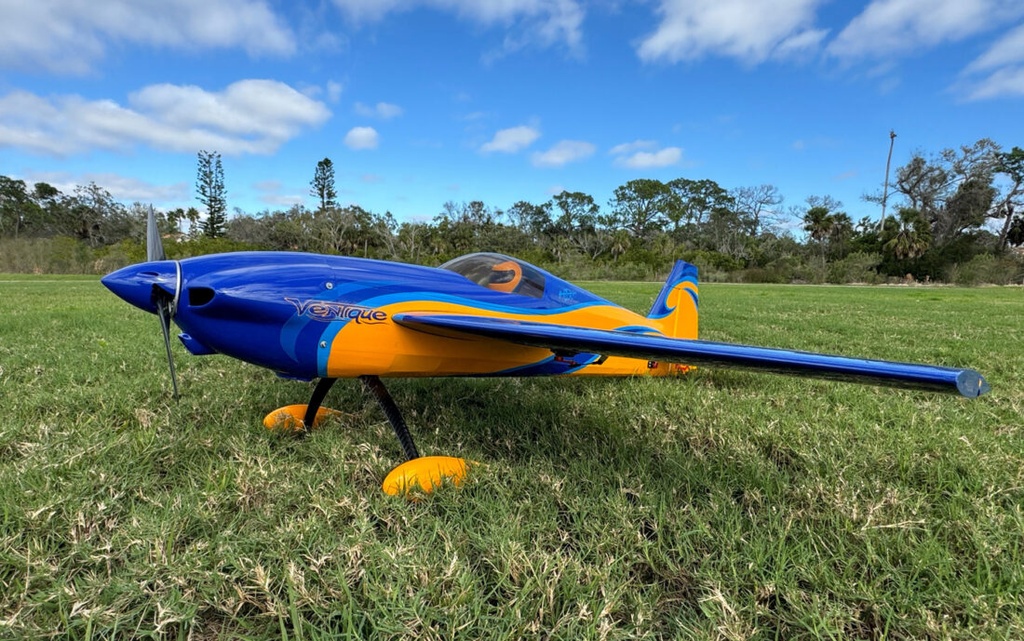 Flex Innovations VENTIQUE 60E G2 PRO 76MM SPINNER, YELLOW