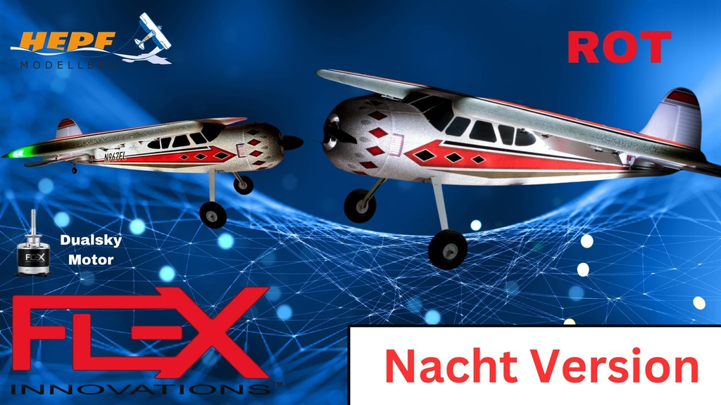 Flex Innovations AVIATOR 40E SUPER PNP red night