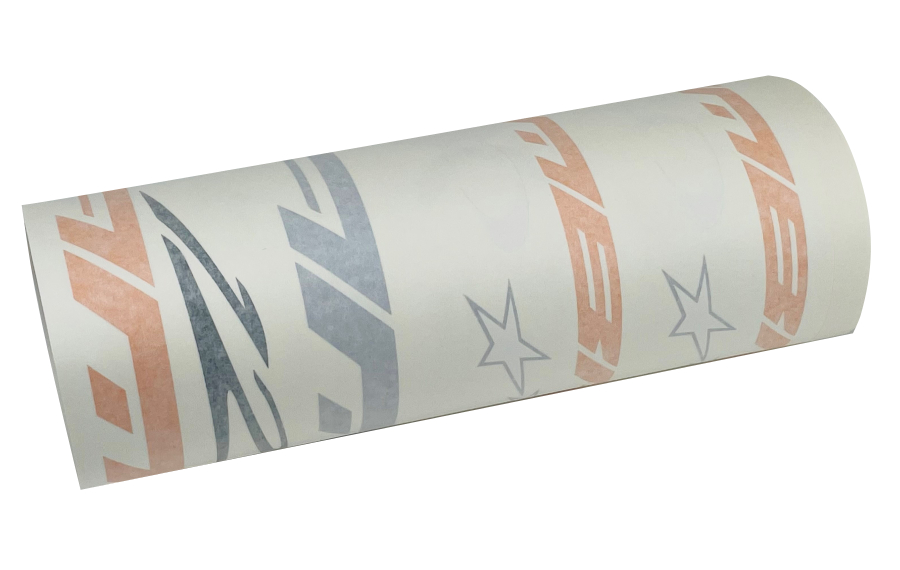 Flex Innovations PREMIUM VINYL GRAPHICS, MAMBA 120 red
