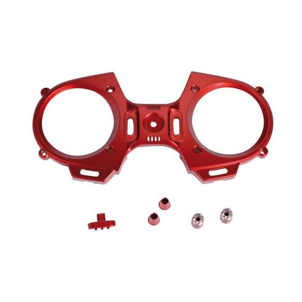 GRAUPNER MZ-12 Frontplatte + Steuerknüppel rot