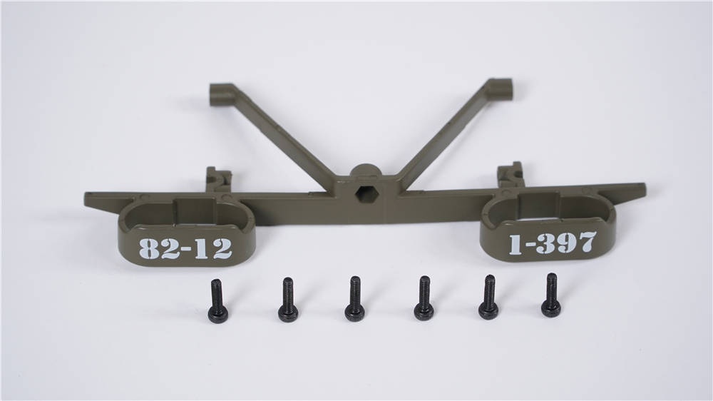 Willys MB Scaler 1:12 - Stossstange hinten