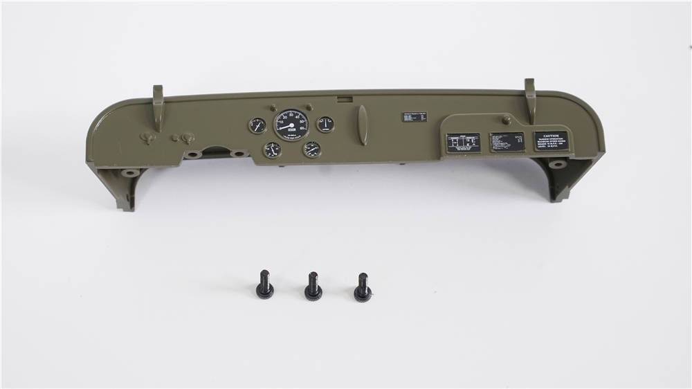 Willys MB Scaler 1:12 - Instrumententafel