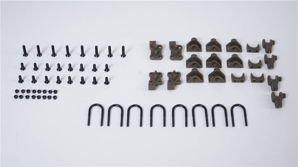 Willys MB Scaler 1:12 - Stossdämpferaufnahme