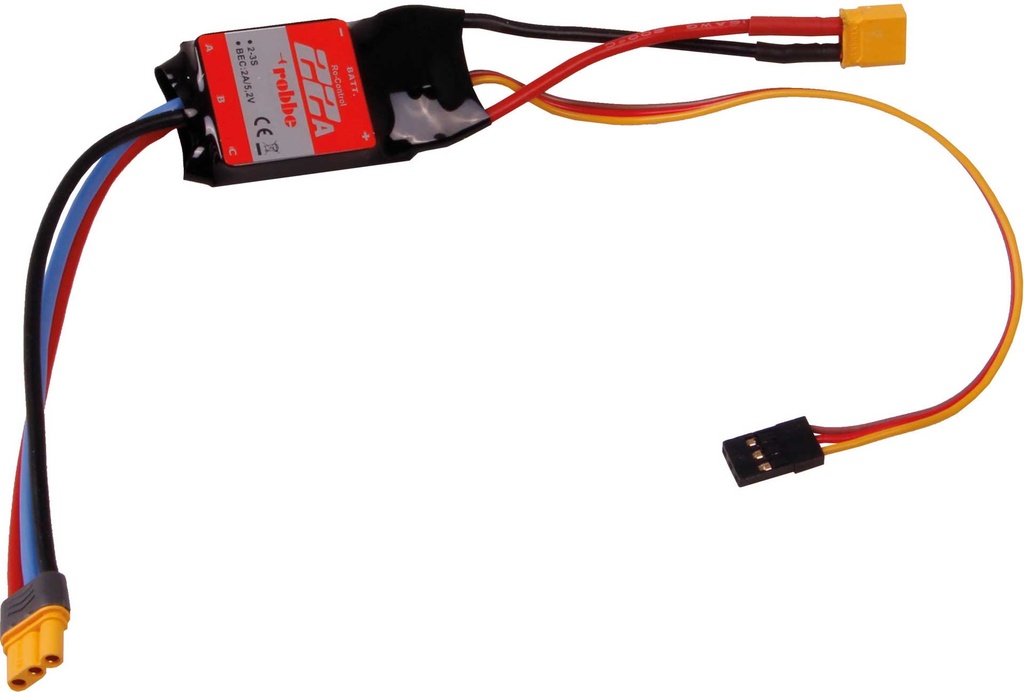 Robbe Modellsport RO-CONTROL 22 LITE MIT MR30/XT30 STECKSYSTEM WINGO 2 Regler