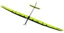 Hepf H5J 340cm Elektro Super-PNP F5J-Thermiksegler Glas-Carbon/Gelb inkl. Schutztaschen