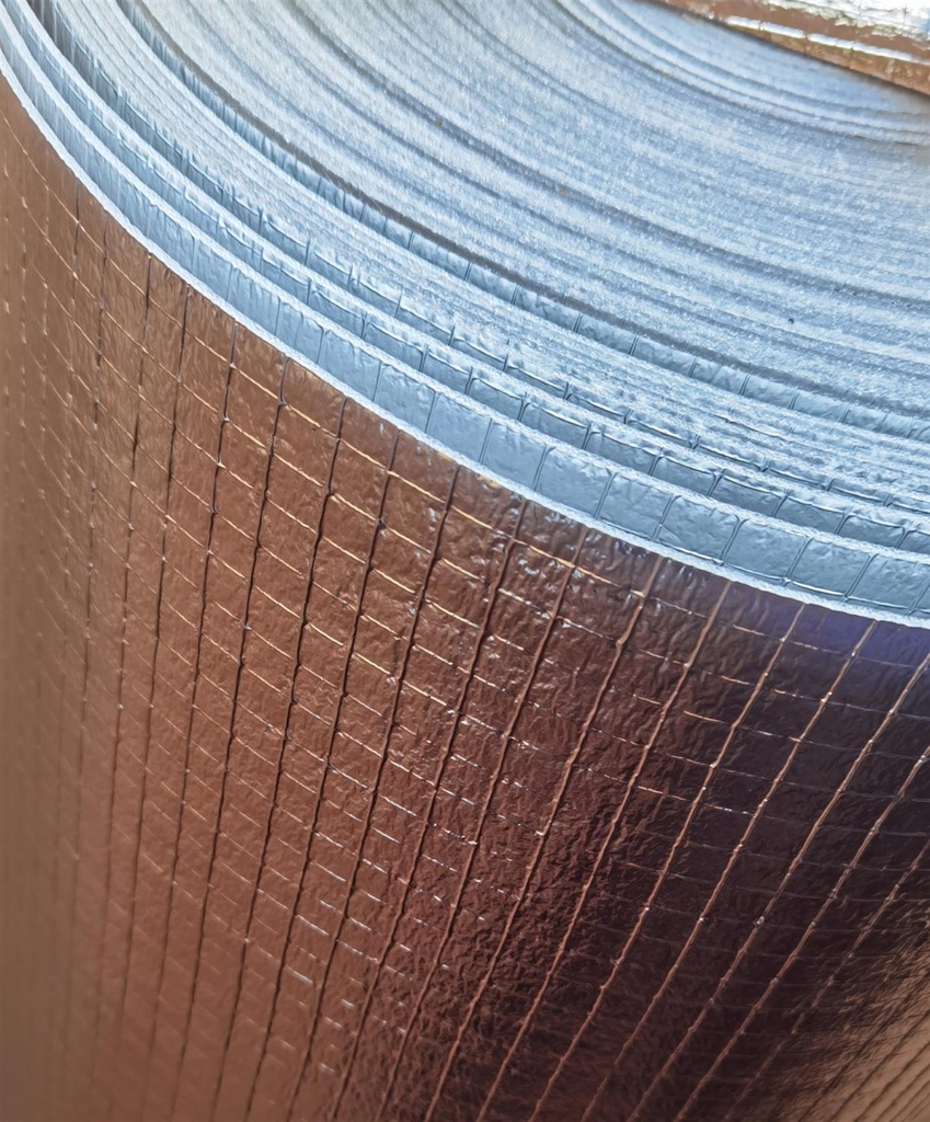 HEBAG Schutztaschen Material Alubeschichtet 5 LFM