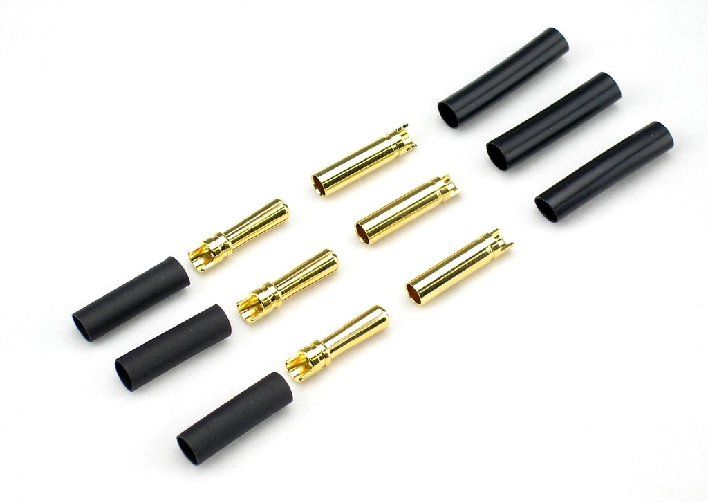 JETI Goldkontaktsteckerpaar 4mm (5 Paar)