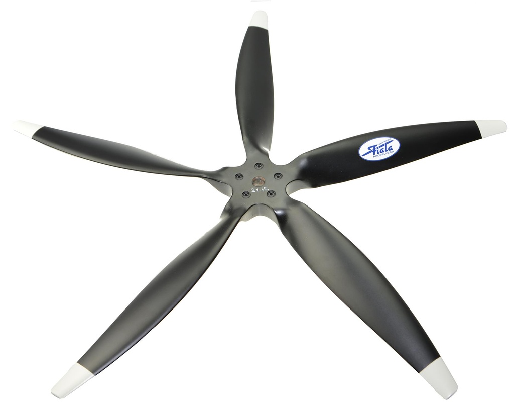 Fiala 5-Blatt 24x23,5 Elektro E3 Holzpropeller - schwarz