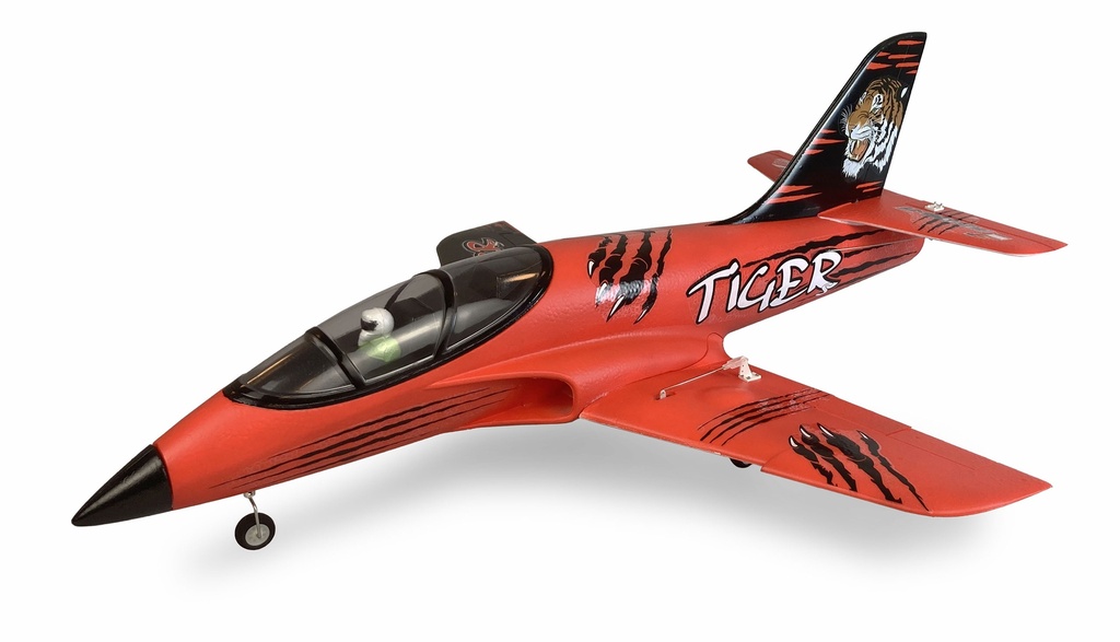 AMXFLIGHT TIGER S JET 55MM EDF PNP ROT