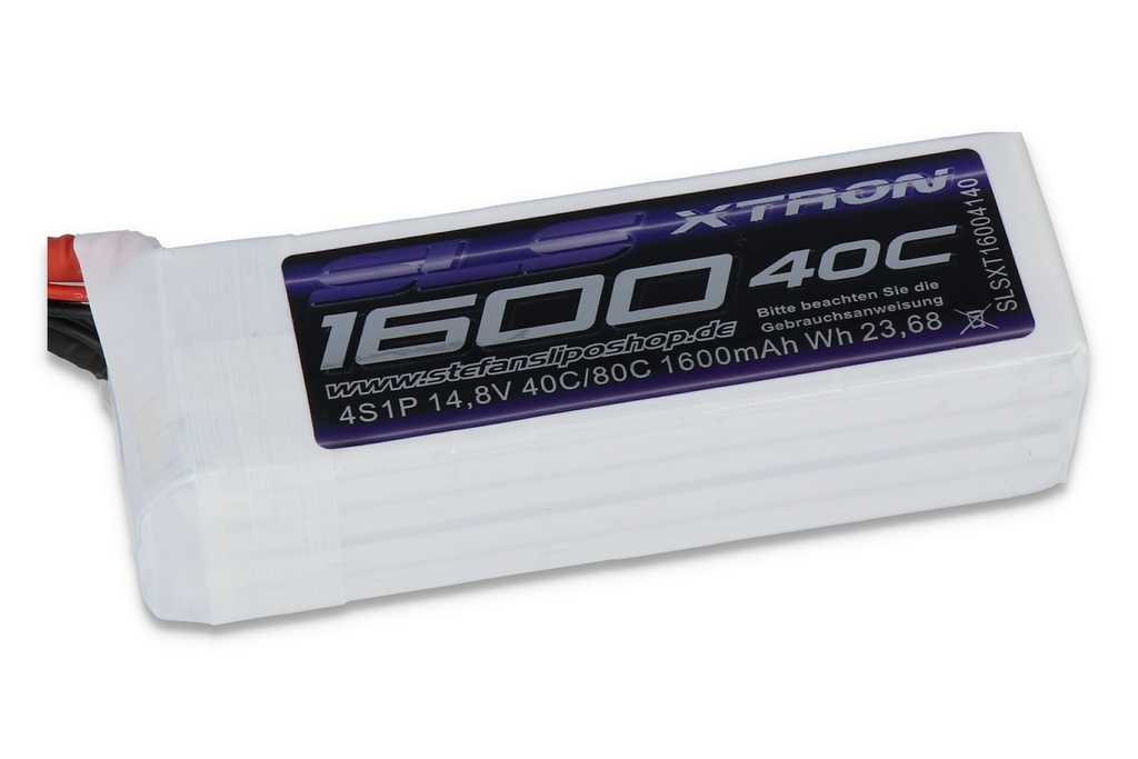 SLS XTRON 1600mAh 4S1P 14,8V 40C/80C