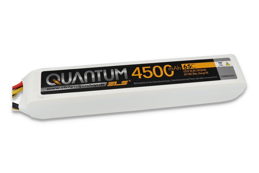 SLS Quantum 4500mAh 12S1P 44,4V 65C/130C SPLIT