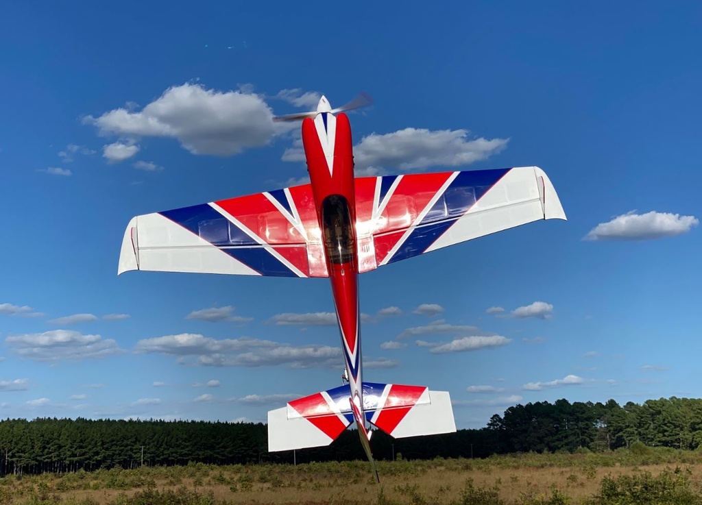 MXS 48" V2, Rot/Weiss ARF KIT