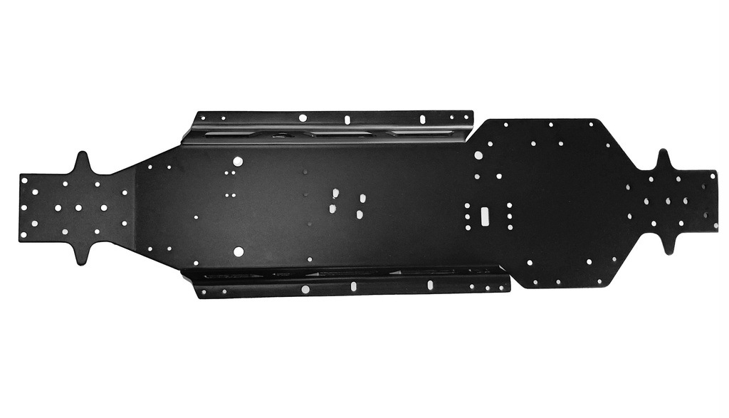Chassis Aluminium schwarz eloxiert