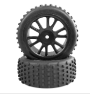 85024N Komplettrad Hinten 2 Stück