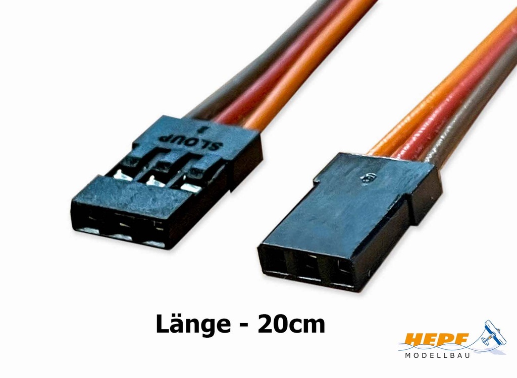 Patchkabel 20 cm 0,25 mm² flach
