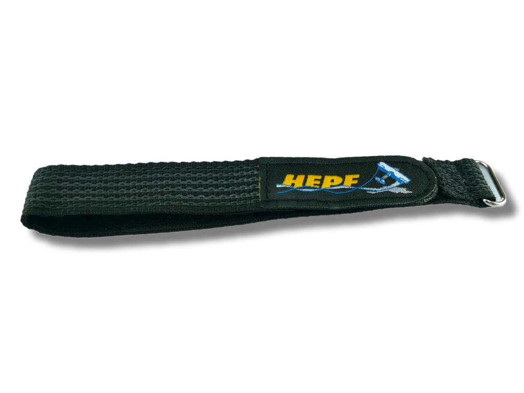 Akkugurt schwarz Hepf 30cm (Paar)