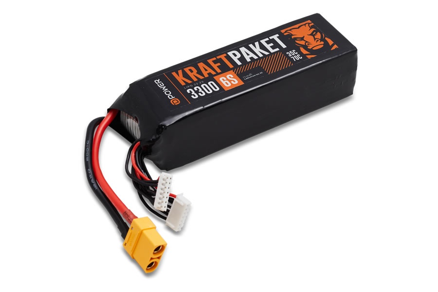 D-Power KRAFTPAKET 3300 6S LIPO 22,2 V 35/70C  - XT90