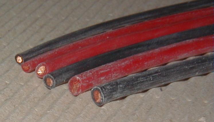 Silikonkabel 2,5mm² " EG" - extra geschmeidig in schwarz 1lfm
