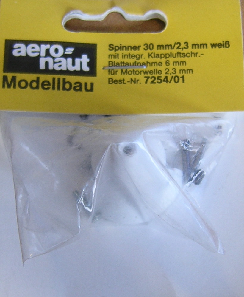 Spinner mit Luftschrauben Befestigungsgrundplatte 3,2mm