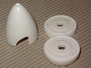 Spinner 30mm weiss