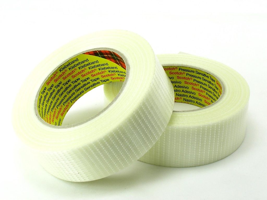 Filamentklebeband, Kreuzgewebe 50m, 38mm breit