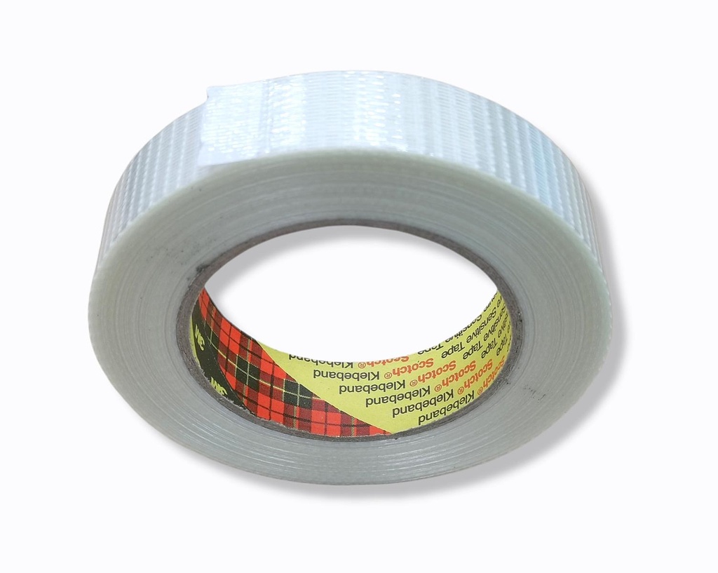 Filamentklebeband, Kreuzgewebe 50m, 25mm breit