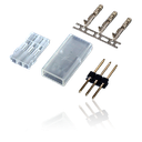 JR Servo Stecker, 10 Stück, Kontakt männlich