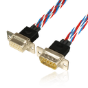 Cable set Premium "one4three" SUB-D/SUB-D, wire length 160cm