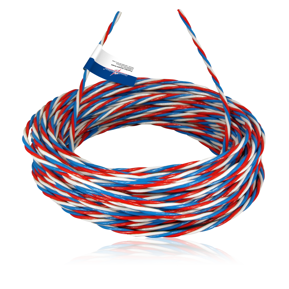 Premium MAXI servo lead, 2 x 0.5mm², 1 x 0.3mm², 200.0m