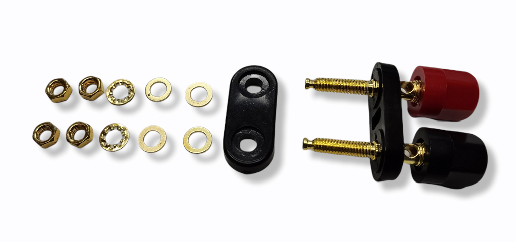 Hepf Doppelte Laborbuchse für 4mm Bananen Stecker