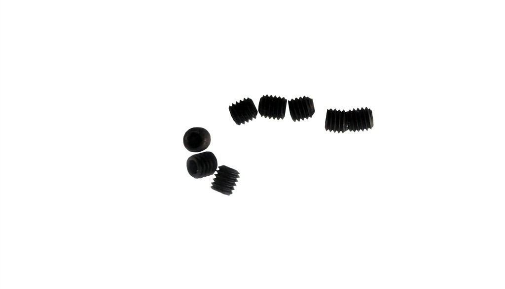 Madenschrauben M3x3mm, 8 Stück