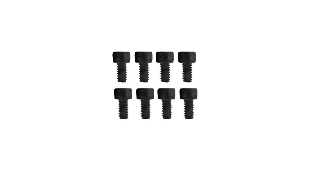 Zylinderkopfschrauben M4x8mm, 8 Stück