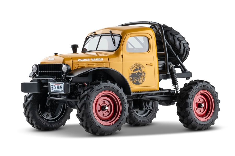 FMS FCX24 Power Wagon Mud-Racer 1:24 gelb - RTR 2.4GHz