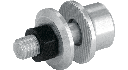 Spannkonus, Mitnehmer 3,17mm/M5 V2, V1