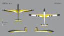 SWIFT S-1 V2 carbon 3,30m gelb/schwarz lackiert