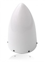 GFK spinner Ø128mm lang 203mm weiss
