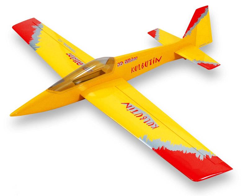 Kulbutin E ARF Elektro RC-Segler 182cm Gelb