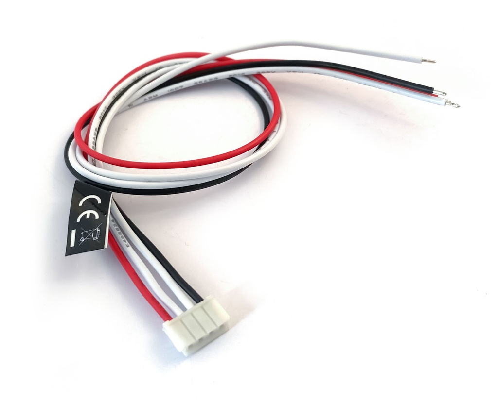 Lipo Sensorkabel 4 polig, 0,33mm²